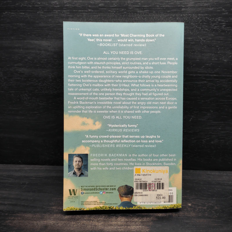 A Man Called Ove - Fredrik Backman รูปที่ 2