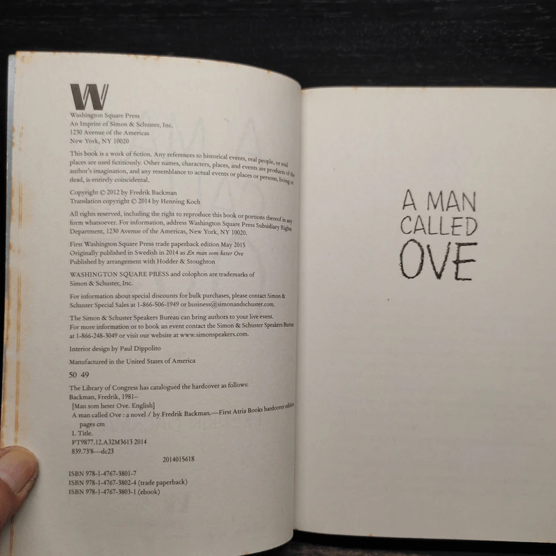 A Man Called Ove - Fredrik Backman รูปที่ 5