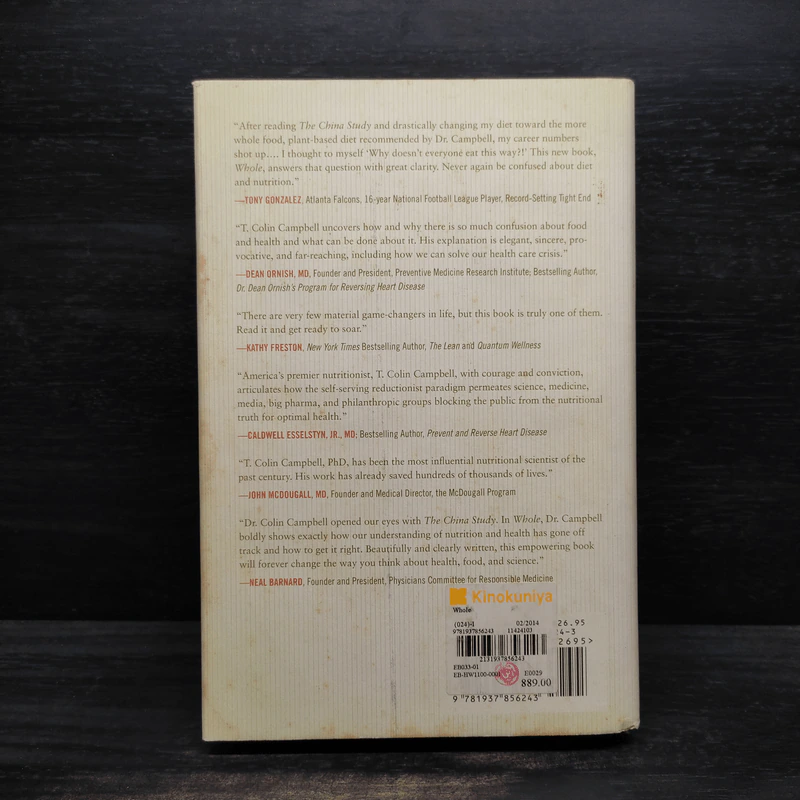 Whole: Rethinking the Science of Nutrition - T. Colin Campbell PhD รูปที่ 2