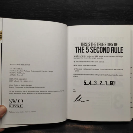 The 5 Second Rule - Mel Robbins รูปที่ 5