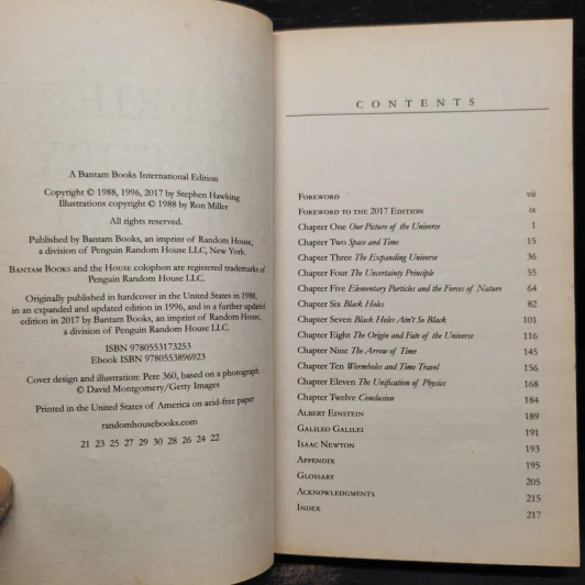 A Brief History of Time - Stephen Hawking รูปที่ 6