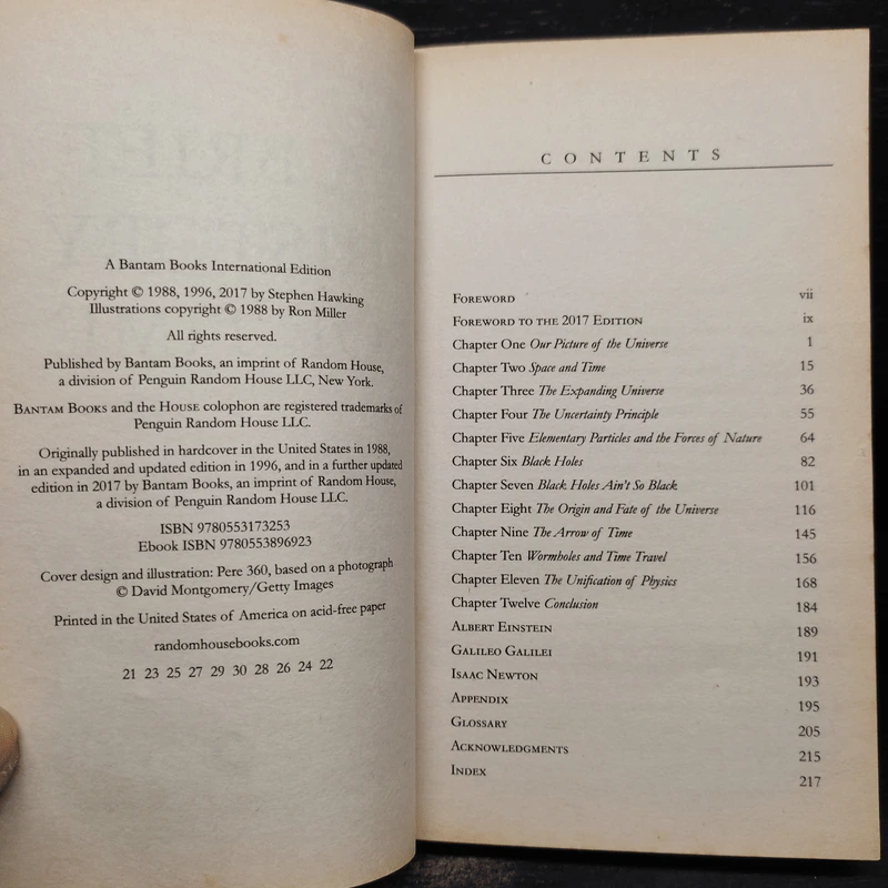 A Brief History of Time - Stephen Hawking รูปที่ 6