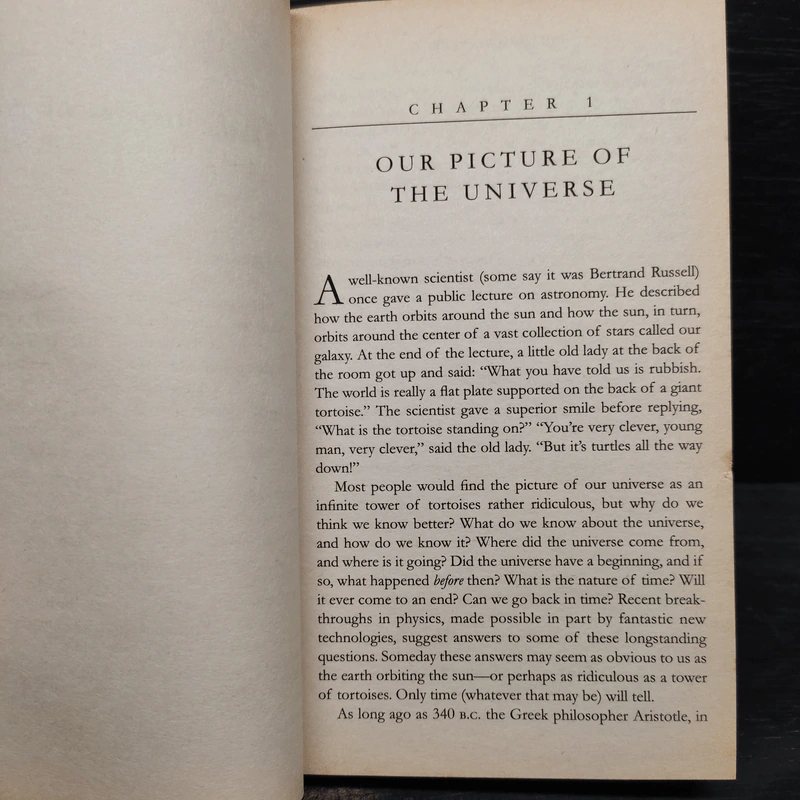 A Brief History of Time - Stephen Hawking รูปที่ 7