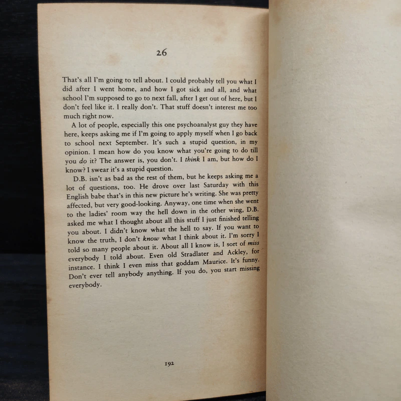 The Catcher in the Rye - J. D. Salinger รูปที่ 7