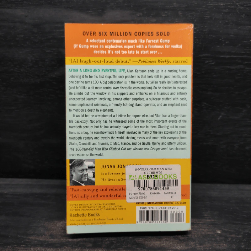 The 100-Year-Old Man Who Climbed Out the Window and Disappeared - Jonas Jonasson รูปที่ 2