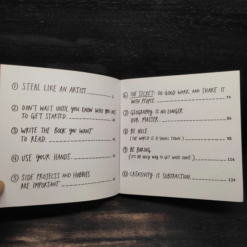 The Steal Like an Artist Journal - Austin Kleon รูปที่ 6