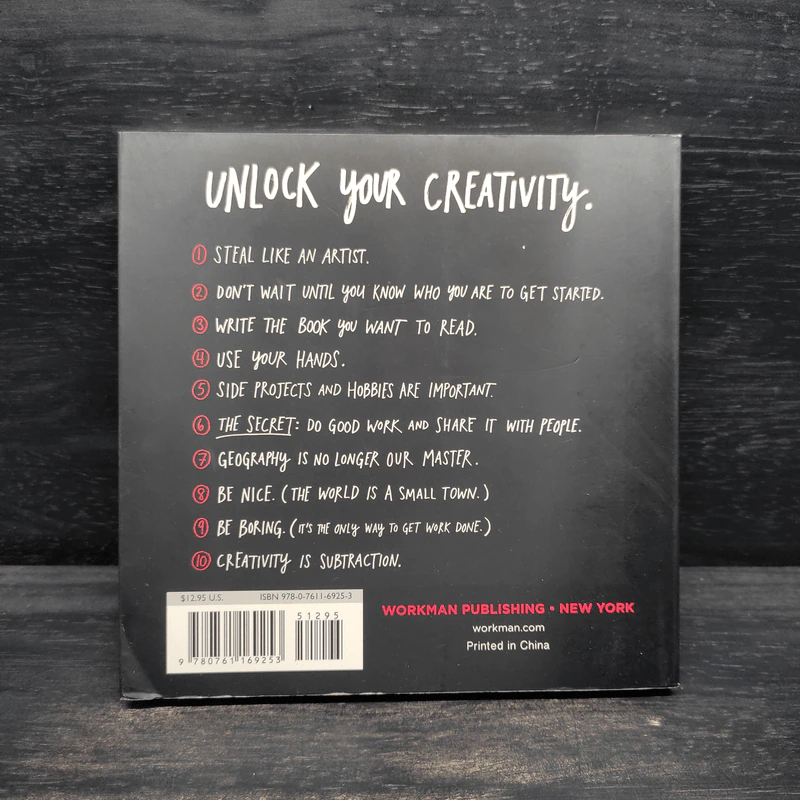 The Steal Like an Artist Journal - Austin Kleon รูปที่ 2