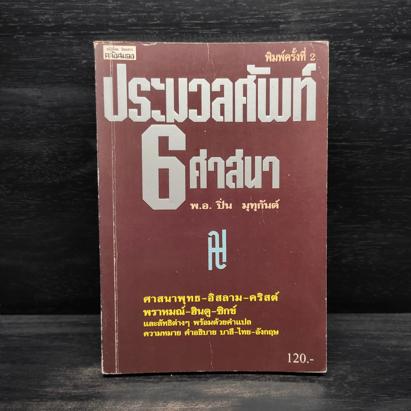 ประมวลศัพท์ 6 ศาสนา - พ.อ.ปิ่น มุทุกันต์ รูปที่ 1