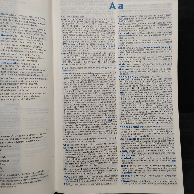 Oxford Advanced Learner's Dictionary รูปที่ 5