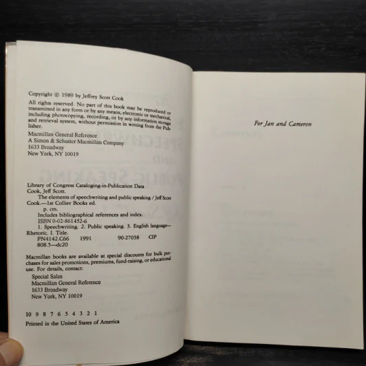 The Elements of Speechwriting and Public Speaking - Jeff Scott Cook รูปที่ 5