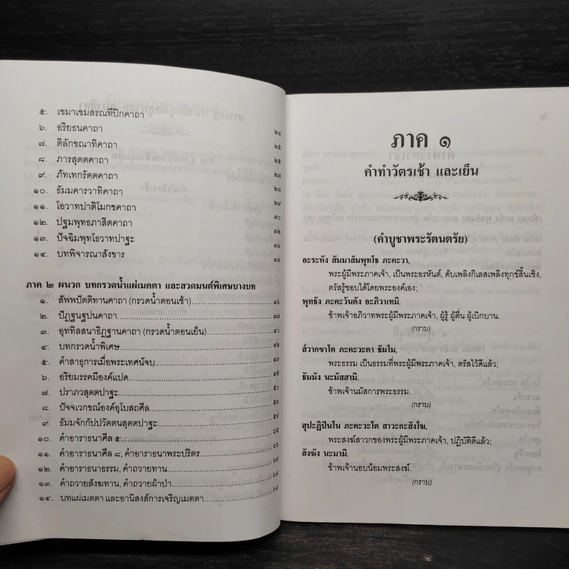 คู่มืออุบาสกอุบาสิกา บทสวดมนต์ทำวัตรเช้า-เย็น แปลไทย รูปที่ 6