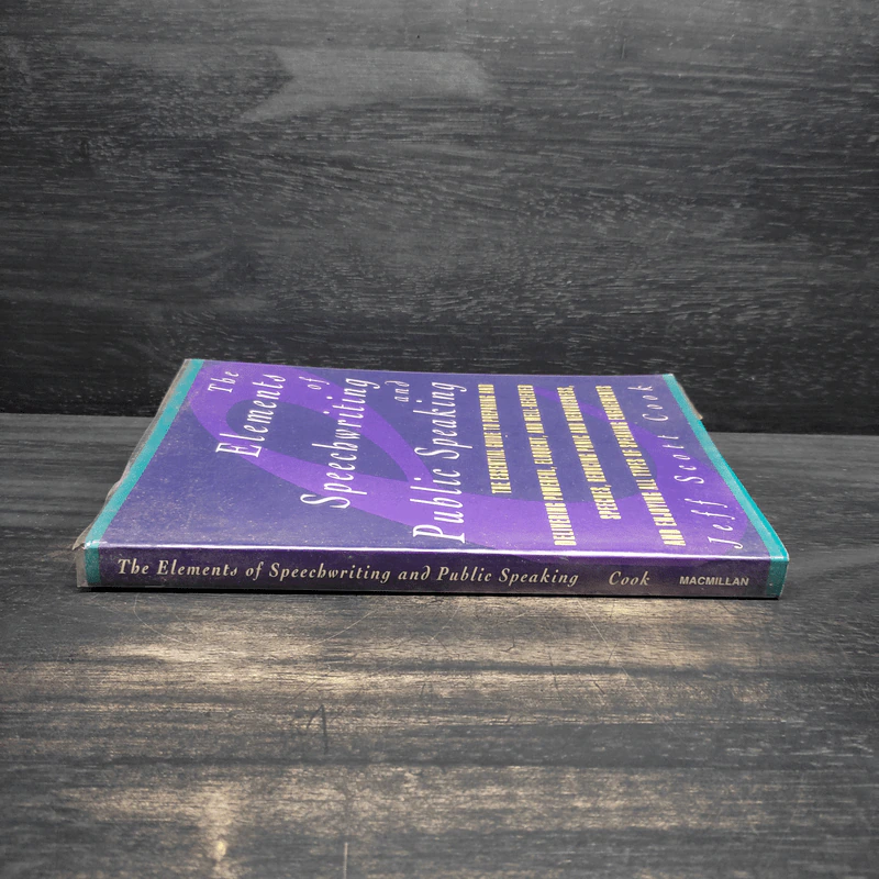 The Elements of Speechwriting and Public Speaking - Jeff Scott Cook รูปที่ 3