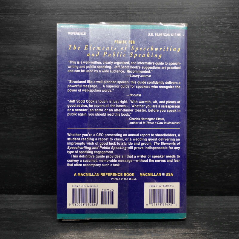 The Elements of Speechwriting and Public Speaking - Jeff Scott Cook รูปที่ 2