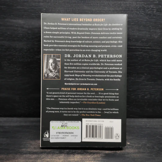 Beyond Order: 12 More Rules for Life - Jordan B. Peterson รูปที่ 2