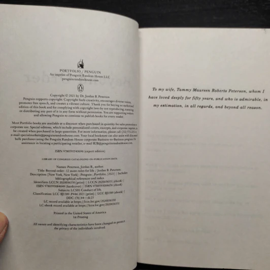 Beyond Order: 12 More Rules for Life - Jordan B. Peterson รูปที่ 5