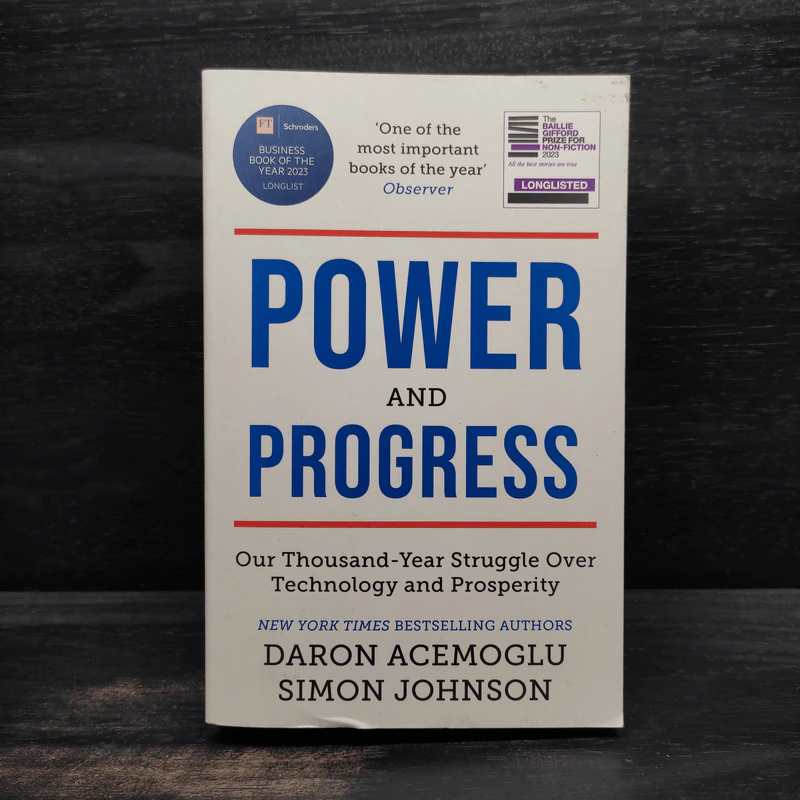 Power and Progress - Daron Acemoglu, Simon Johnson รูปที่ 1