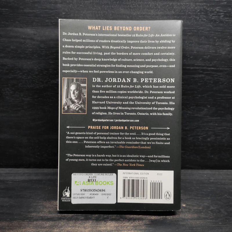 Beyond Order: 12 More Rules for Life - Jordan B. Peterson รูปที่ 2