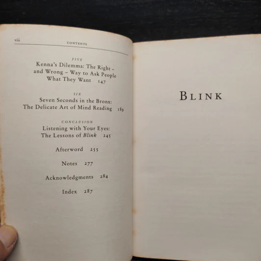 Blink - Malcolm Gladwell รูปที่ 7