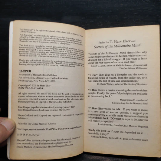 Secrets of the Millionaire Mind - T. Harv Eker รูปที่ 6