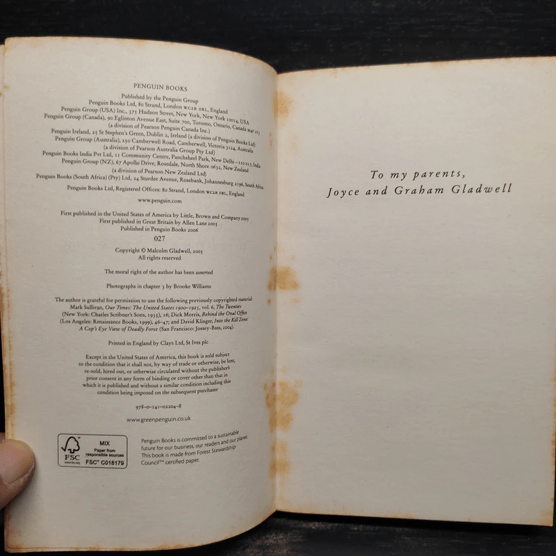 Blink - Malcolm Gladwell รูปที่ 5