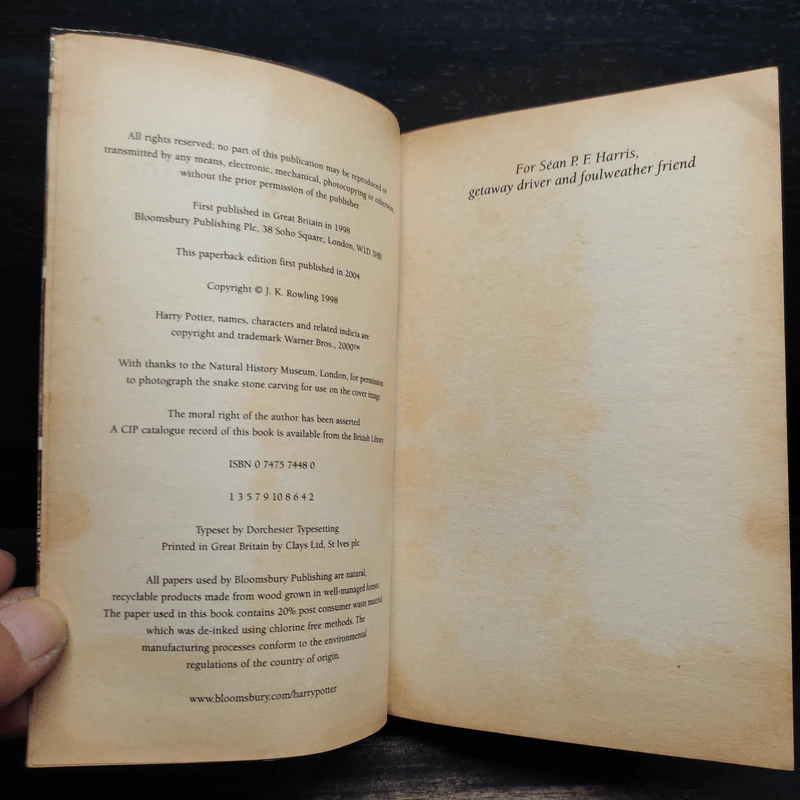 Harry Potter and the Chamber of Secrets - J. K. Rowling รูปที่ 6
