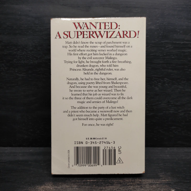 Christopher Stasheff HER MAIESTY'S WIZARD รูปที่ 2