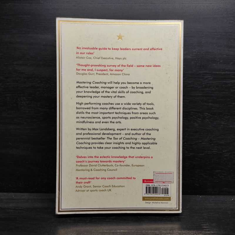 Mastering Coaching - Max Landsberg รูปที่ 2