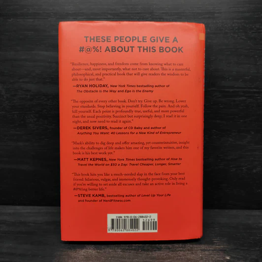 The Subtle Art of Not Giving a F*ck - Mark Manson รูปที่ 2
