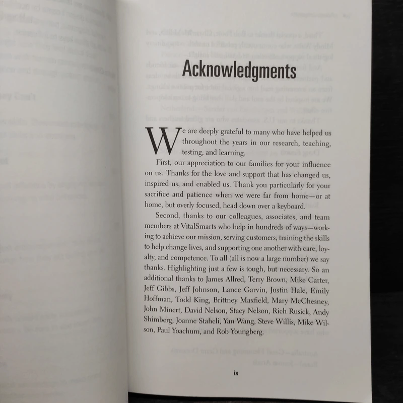 Influencer: The New Science of Leading Change รูปที่ 7