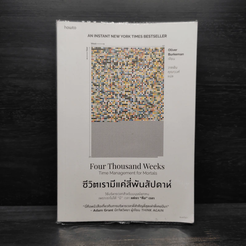 ชีวิตเรามีแค่สี่พันสัปดาห์ - Oliver Burkeman รูปที่ 1