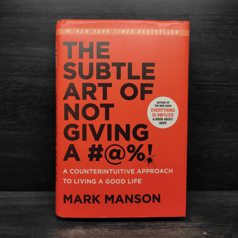 The Subtle Art of Not Giving a F*ck - Mark Manson รูปที่ 1