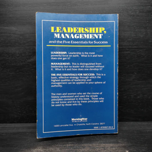 Leadership Management and the Five Essentials for Success - Rick Joyner รูปที่ 2