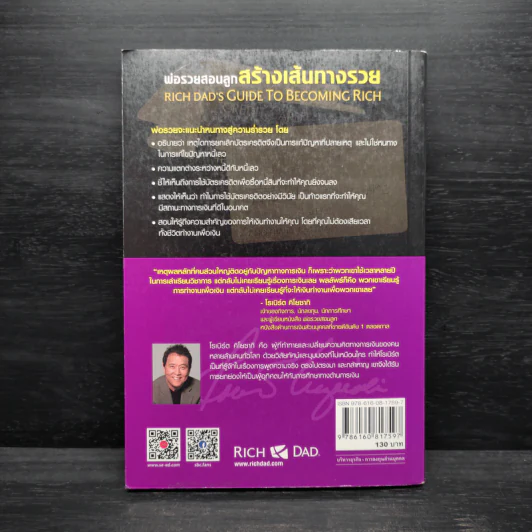 พ่อรวยสอนลูก สร้างเส้นทางรวย - Robert T. Kiyosaki (โรเบิร์ต คิโยซากิ) รูปที่ 2