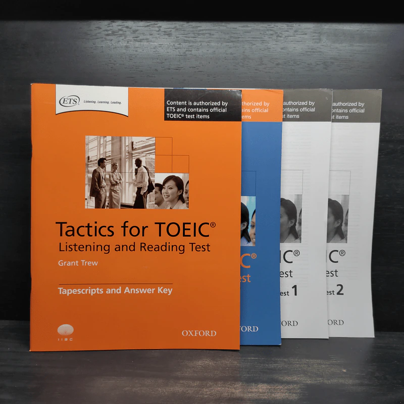 Tactics for Toeic : listening and reading test from ETS รูปที่ 1