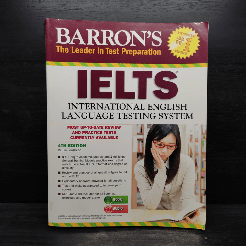 Barron's IELTS with MP3 CD รูปที่ 1