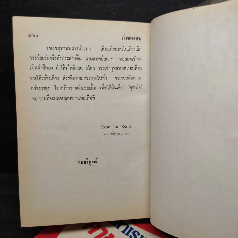 ค่าของคน 2 เล่มจบ (ปกแข็ง) - โรสลาเรน รูปที่ 6