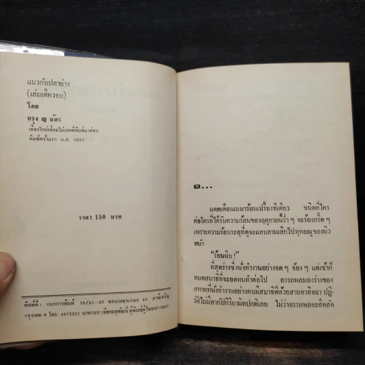แมวกับปลาย่าง - กรุง ญ. ฉัตร รูปที่ 5