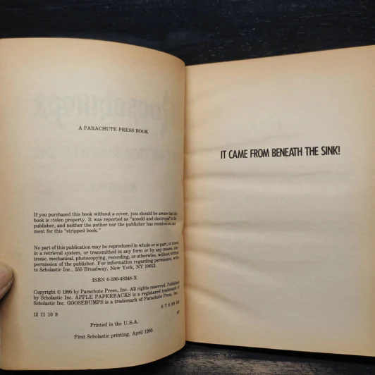 Goosebumps It Came from Beneath the Sink! - R.L.Stine รูปที่ 5