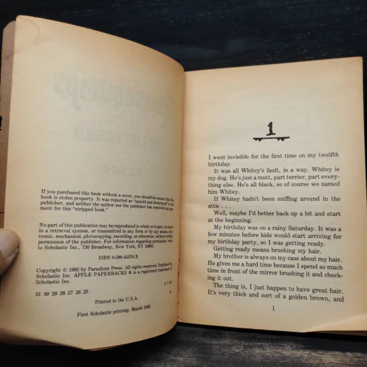 Goosebumps Let's Get Invisible! - R.L.Stine รูปที่ 5
