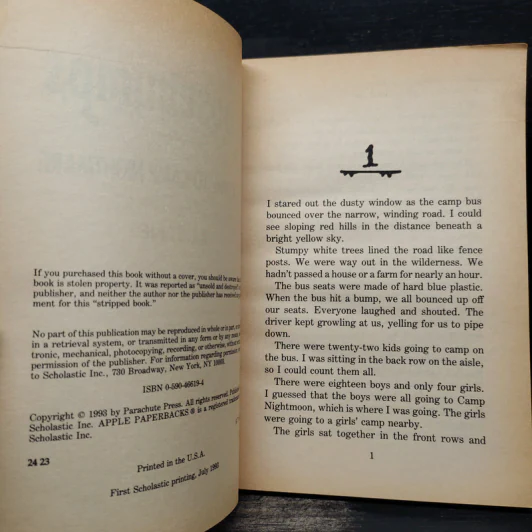 Goosebumps Welcome to Camp Nightmare - R.L.Stine รูปที่ 5