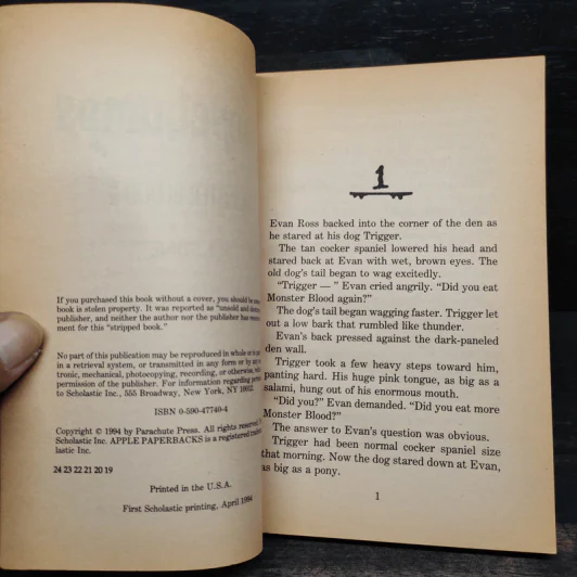 Goosebumps Monster Blood II - R.L.Stine รูปที่ 5