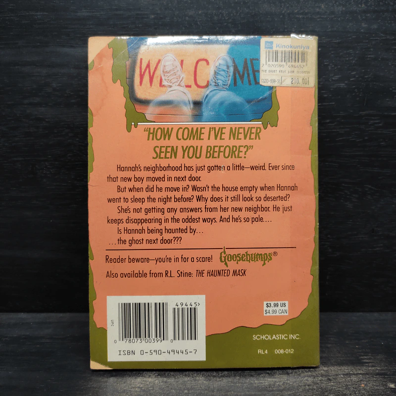 Goosebumps The Ghost Next Door - R.L.Stine รูปที่ 2