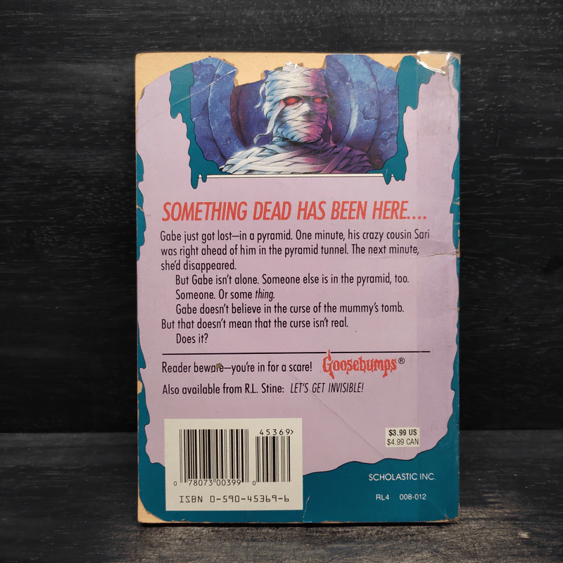 Goosebumps The Curse of the Mummy's Tomb - R.L.Stine รูปที่ 2