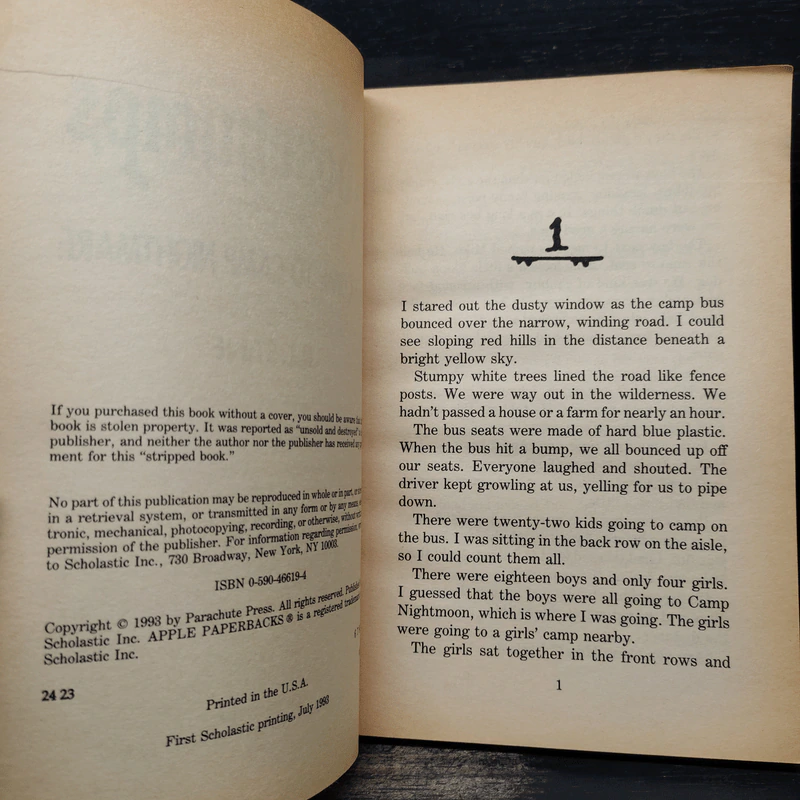 Goosebumps Welcome to Camp Nightmare - R.L.Stine รูปที่ 5