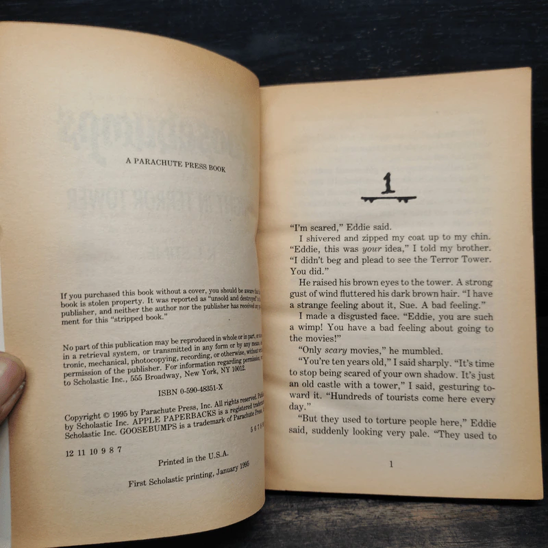 Goosebumps A Night in Terror Tower - R.L.Stine รูปที่ 5