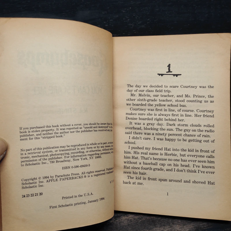 Goosebumps You Can't Scare Me! - R.L.Stine รูปที่ 5