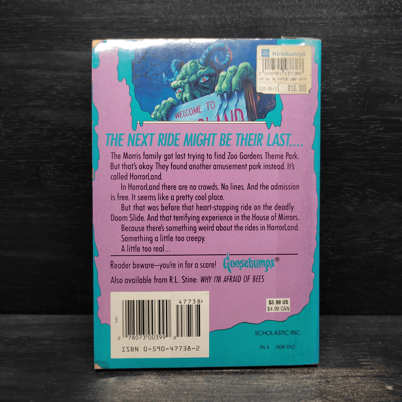 Goosebumps One Day at Horrorland - R.L.Stine รูปที่ 2