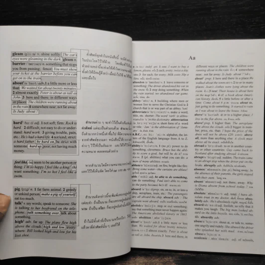 Oxford Basic English Dictionary พจนานุกรมเบื้องต้น อังกฤษ - ไทย รูปที่ 6