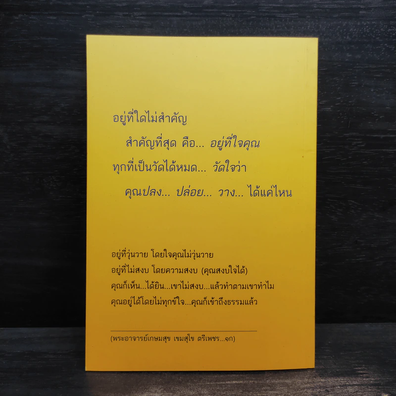 โลกในอนาคตต้องการ - พระอาจารย์เกษมสุข เขมสุโข ตรีเพชร รูปที่ 2