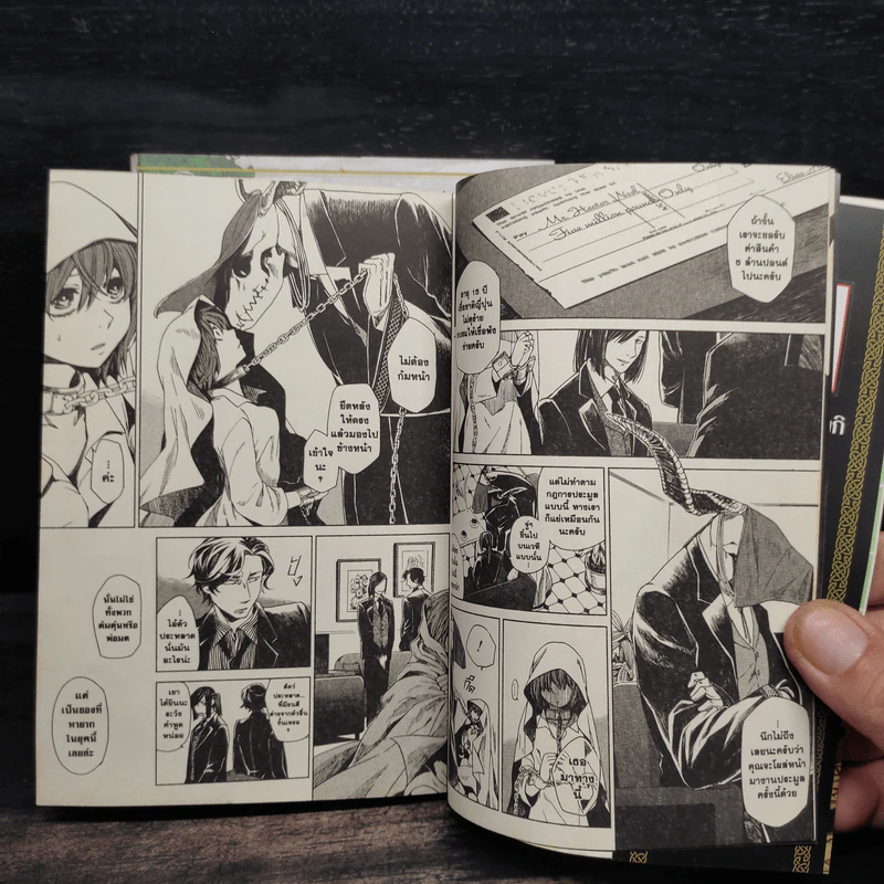 เจ้าสาวผมแดงกับจอมเวทอสูร เล่ม 1-2 รูปที่ 6